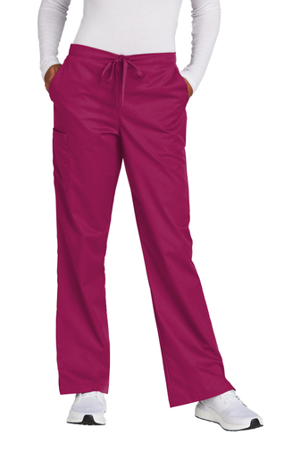 Wink Women 65/35 poly/cotton WorkFlex Flare Scrub Pants With Pockets